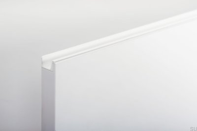 Poignée de meuble Edge Jey2 1197 Aluminium Blanc Mat