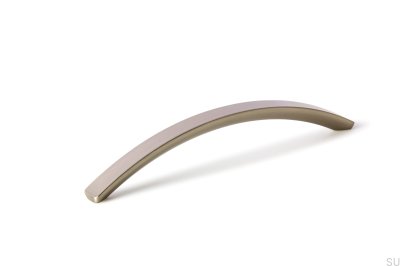 Poignée de meuble allongée Arch 192 Brushed Nickel
