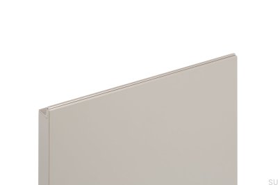 Grada 147 Aluminium Silver Poignée de meuble à bord brossé