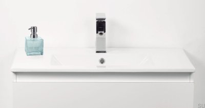 Grada 447 poignée de meuble en aluminium Blanc