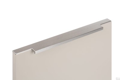 Poignée de meuble Linear 347 Aluminium Silver edge