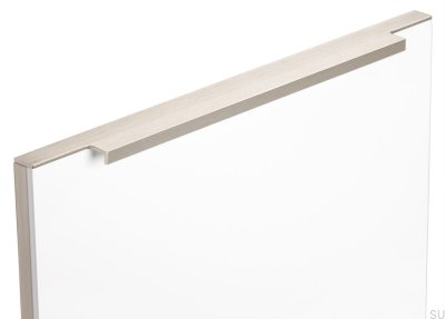 Poignée de meuble Linear 597 Edge, aluminium, argent