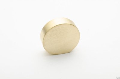 Bouton de meuble Globe 20 Laiton Brossé Non Peint