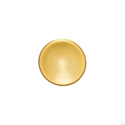 Bouton de meuble Disc 38 Or Brossé Cava