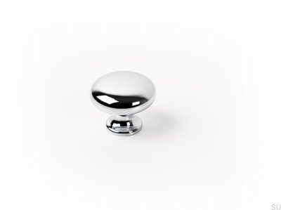Bouton de meuble Duke Chrome Poli