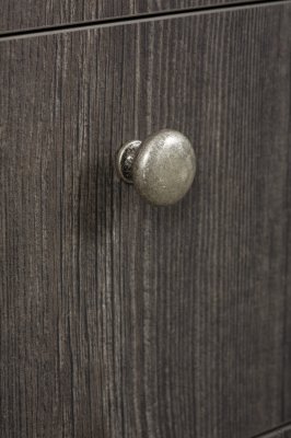 Bouton de meuble antique en argent Duke