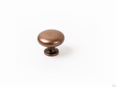 Bouton de meuble Duke en cuivre antique