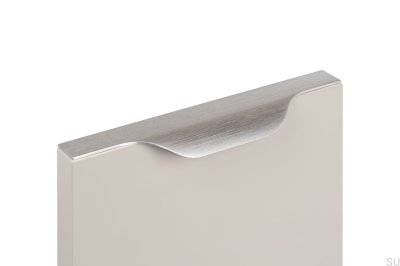 Poignée de meuble Vector edge 0434 147 Aluminium argent brossé