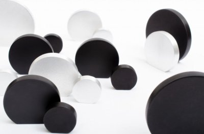 Bouton de meuble Globe 20 Aluminium noir