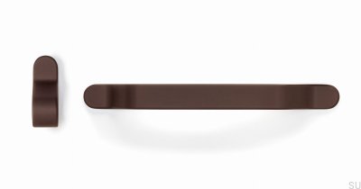 Poignée de meuble allongée Belt 160 Metal Brown