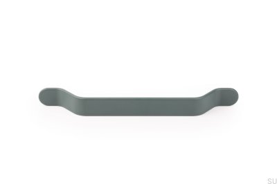 Poignée de meuble allongée Belt 160 Metal Green