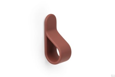 Bouton de meuble Belt Metal Rouge