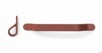 Bouton de meuble Belt Metal Rouge
