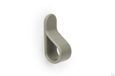 Bouton de meuble Belt Metal Gris Vert