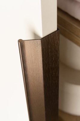 Poignée de meuble Edge Wing 256 Aluminium Bronze Antique