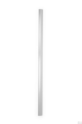 Poignée de meuble Wing 1120 Aluminium Silver Brushed edge