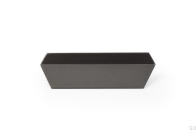 Poignée de meuble allongée Plie 64 Gris Métallisé