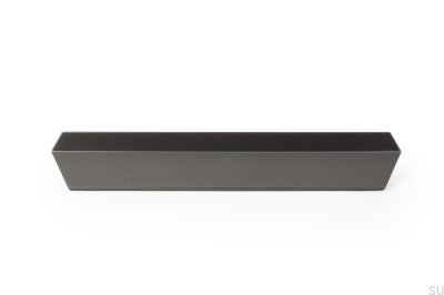 Poignée de meuble allongée Plie 160 Gris Métallisé