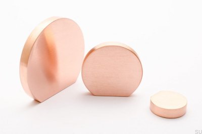 Bouton de meuble Globe 35 Cuivre Brossé Non Peint