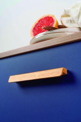 Poignée de meuble allongée Flapp 160 Bois Chêne