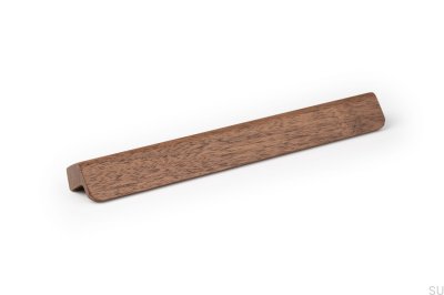 Poignée de meuble allongée Flapp 160 Bois Noyer