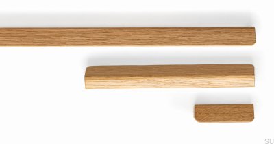 Poignée de meuble allongée Flapp 1056 Bois Chêne