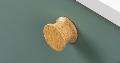 Bouton de meuble OH! Chêne en bois