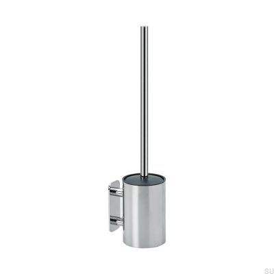 Brosse WC, chrome poli