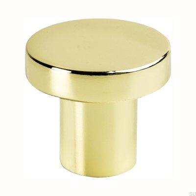 Bouton de Meuble 2078 Métal Or Poli