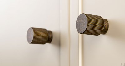 Bouton de meuble Arpa Aluminium Rustic Gold