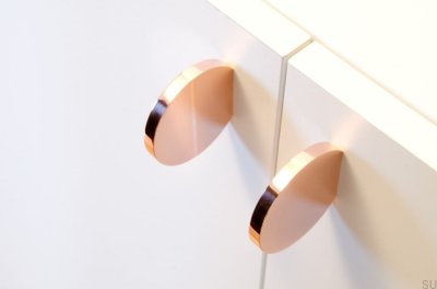 Bouton de meuble Globe 50 Cuivre Brossé Non Couché