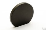 Gałka meblowa Globe 50 czarna aluminiowa