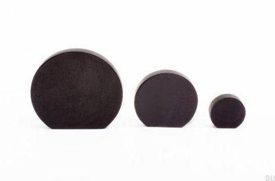 Bouton de meuble Globe 50 Aluminium noir