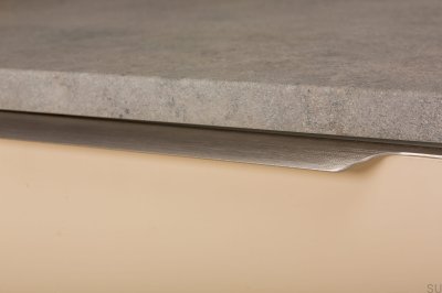 Poignée de meuble Vector edge 0434 697 Aluminium argent brossé