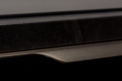 Poignée de meuble Vector edge 0434 897 Aluminium argent brossé