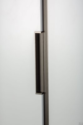 Poignée de meuble encastrée Hexxa 3000 Aluminium Gris Métallisé
