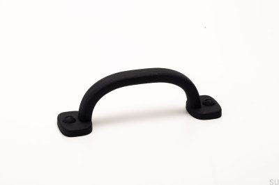 Poignée de meuble allongée Firm 64 Metal Black