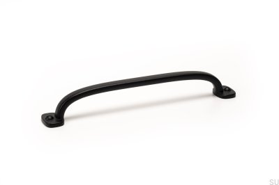 Poignée de meuble coquillage noir Firm 320 Metal