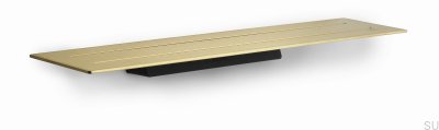 Étagère de salle de bain simple 7022 Revêtement PVD Or