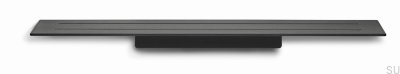 Étagère de salle de bain simple 7024 Revêtement PVD noir