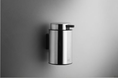 Distributeur de savon mural 7141 en acier poli