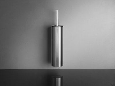 Brosse WC murale 7045 Acier Brossé