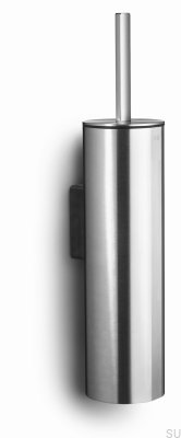 Brosse WC murale 7045 Acier Brossé