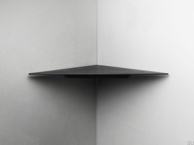 Etagère d'angle salle de bain 7214 Revêtement PVD noir