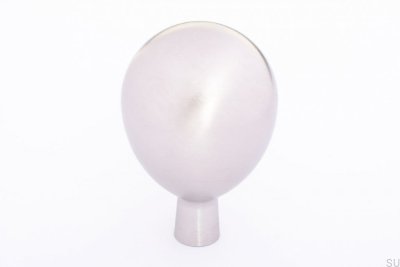 Bouton de meuble Drop 28 Inox brossé