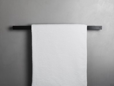 Porte-serviettes 7084 Revêtement PVD noir