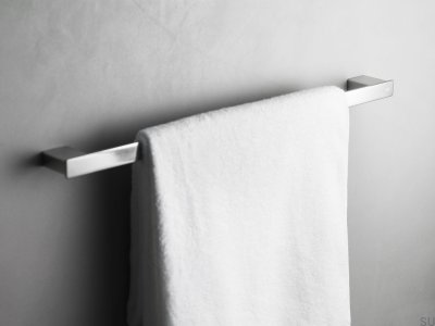 Crochet porte-serviettes 7081 Acier poli