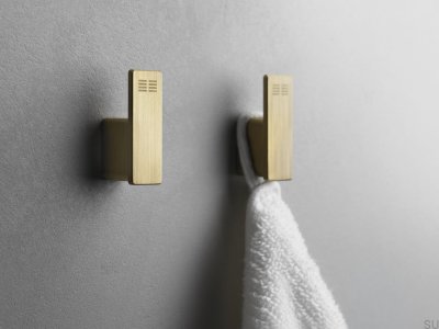 Supports muraux 7072 Revêtement PVD doré (2 pièces)