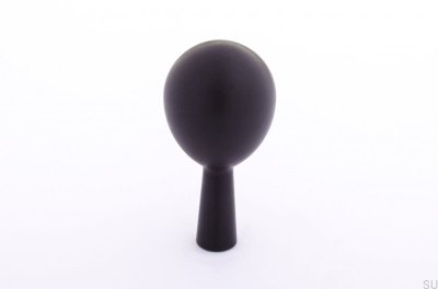 Support mural Drop 40 en aluminium noir