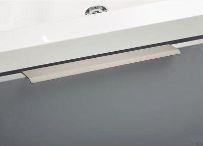 Poignée de meuble Edge Curve 128 Anodisé Mat